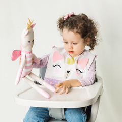 Babero Antifluido Gata Flora