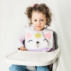 Babero Antifluido Gata Flora