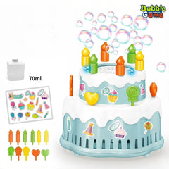 Burbujero Juguete Pastel Cumpleaños