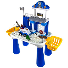 Juguete Mesa de Bloques Policia 55pcs estilo