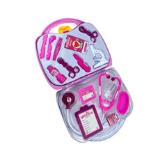 Juguete Maletin Doctora Infantil Rosa Estilo