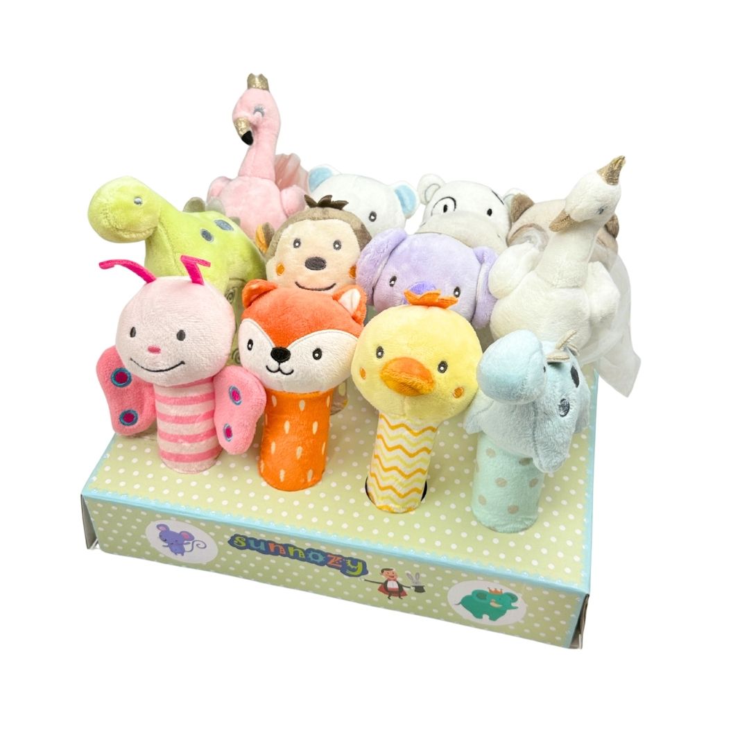 Sonajero Chillón Animales Surtido