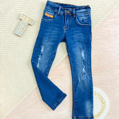 Jean Denim Desgaste Medio