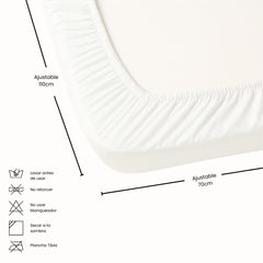 Juego De Sábanas Blancas Bordado Azul Surtido El Bebé Feliz Detalles