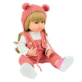 Juguete Bebe Real Ropa Overol Rosa