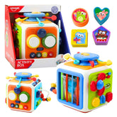 Juguete Cubo Figuras Estimulación Didáctico