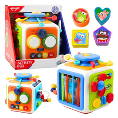 Juguete Cubo Figuras Estimulación Didáctico