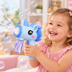 Juguete Burbujero Unicornio Azul bebe