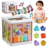Juguete Cubo Multifuncional Piano Musical