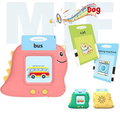 Juguete Dinosaurio Didáctico Aprendizaje rosa