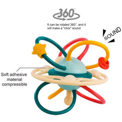 Juguete Rasca Encía Cohete detalle