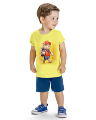 Conjunto Estampado Oso Scout Kyly