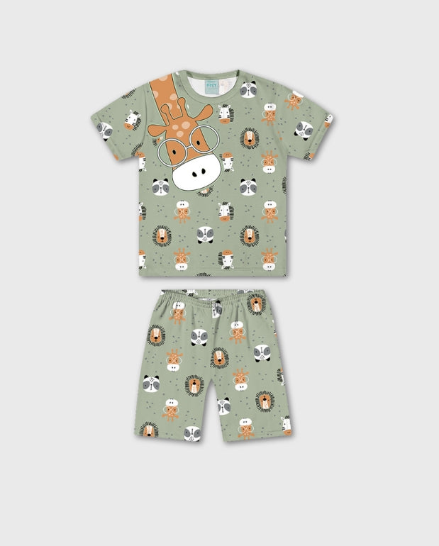 Pijama Bermuda Jirafa Kyly
