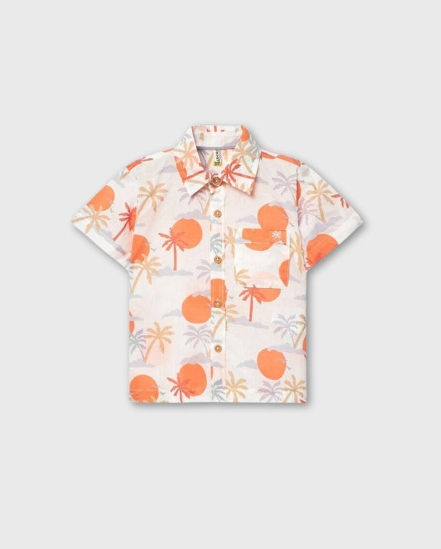 Camisa Estampado Plameras Losan