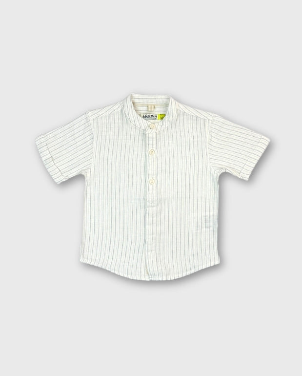 Camisa Cuello Mao Rayas Losan