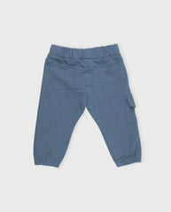 Pantalón Jogger Bolsillo Azul Losan Blue