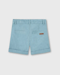 Bermuda Cordon Lino Verde Losan Verano