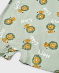 Pelele Estampado Lion Verde Losan Green