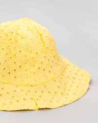 Pava Bordado Ojalillo Amarillo Losan