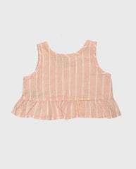 Blusa Rayas Salmon Losan Verano