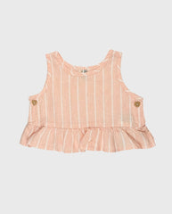 Blusa Rayas Salmon Losan