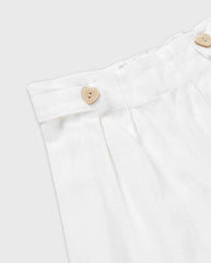 Pantalón Lino Detalle Cintura Losan Corazon