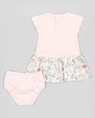 Vestido Con Panty Rosa Losan