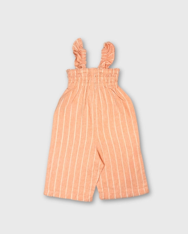 Enterizo Resorte Rayas Salmon Losan