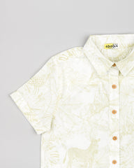 Camisa Manga Corta Estampado Animales