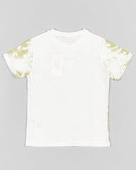 Camiseta Estampada Hojas África