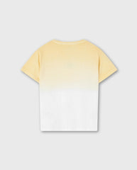 Camiseta Degrade Palmeras Losan Amarillo