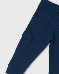 Pantalón Deportivo Cargo Azul Losan Detalle