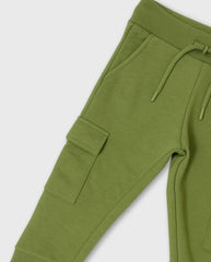 Pantalón Deportivo Cargo Verde Losan Detalle