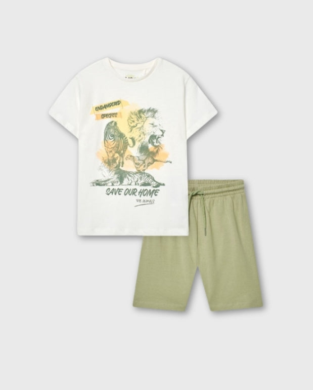 Conjunto Bermuda Selva Losan