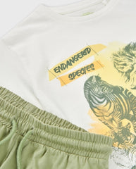 Conjunto Bermuda Selva Losan Detalle