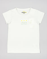 Camiseta Estampado Margaritas Verde