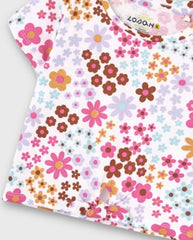 Blusa Flores Colores Losan Detalle