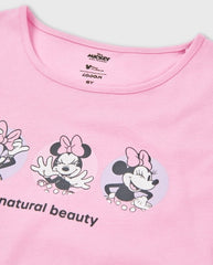 Blusa Minnie Rosa Losan Detalle