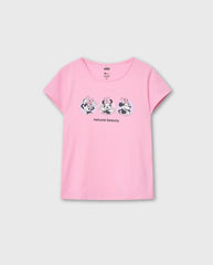 Blusa Minnie Rosa Losan