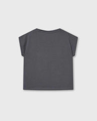 Blusa Corazones Lentejuelas Gris Losan Grey