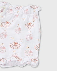 Short Conchas Blanco Losan Playa