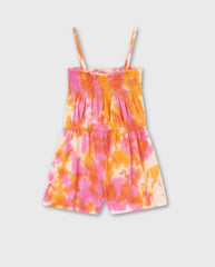 Enterizo Tirantes Naranja Losan Tie dye