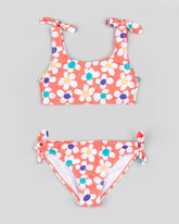 Traje de Baño Flores Naranja Losan