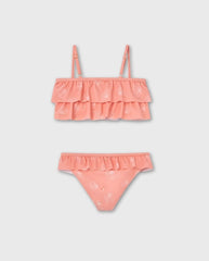 Vestido de Baño Volantes Salmon Losan Playa