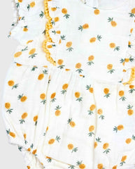 Body Volantes Piñas Blanco Losan Detalles