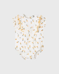 Body Volantes Piñas Blanco Losan