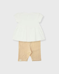 Conjunto Short Puntos Animales Losan bebe