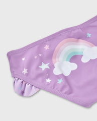 Vestido de Baño Unicornio Lila Losan Panty