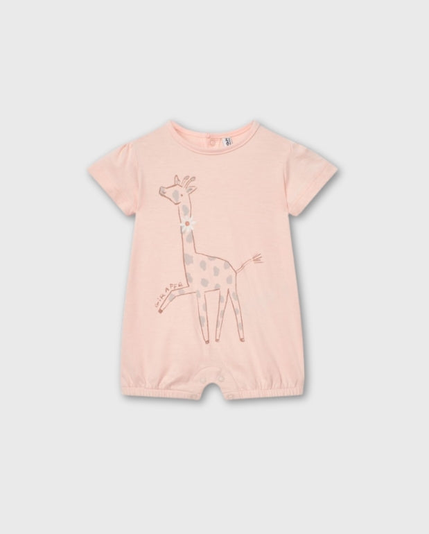 Pelele Jirafa Salmon Losan