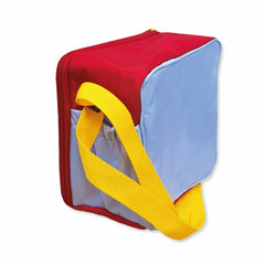 Lonchera Cuadrada Para Niños Impermeable Perritos Detalle